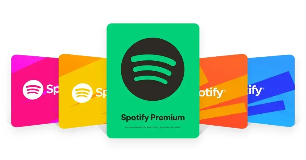 گیفت کارت اسپاتیفای (Spotify Gift Cards)