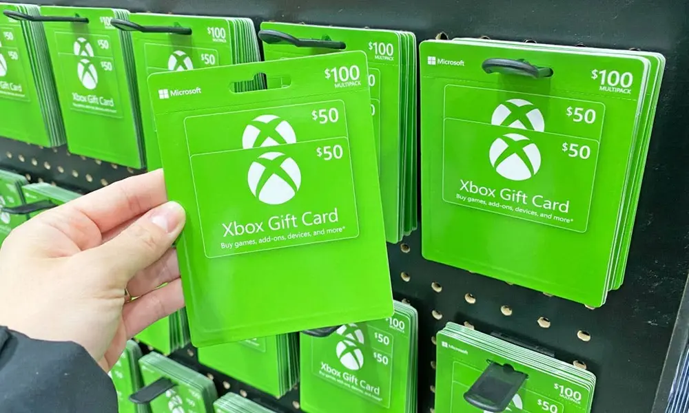 گیفت کارت ایکس باکس و مایکروسافت (XBOX Gift Cards)
